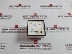 Meco-v S96 Ac Moving Iron Din Panel Ammeter &amp; Voltmeter 0-300V