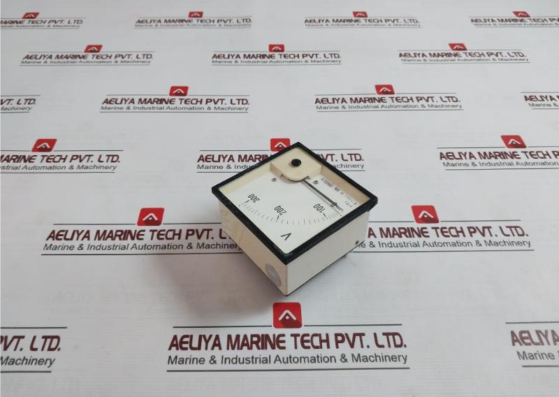Meco-v S96 Ac Moving Iron Din Panel Ammeter & Voltmeter 0-300V