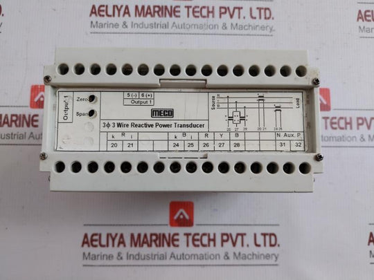 Meco 100V Ac 3P 3-wire Reactive Power Transducer Smpv72X1444533