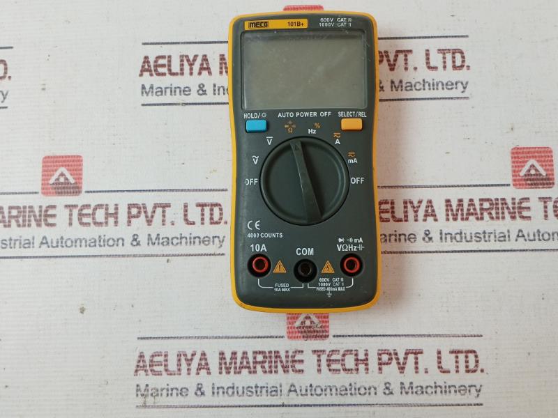 Meco 101B+ Digital Multimeter 600V Cat Iii 1000V Cat Ii 10A Ma