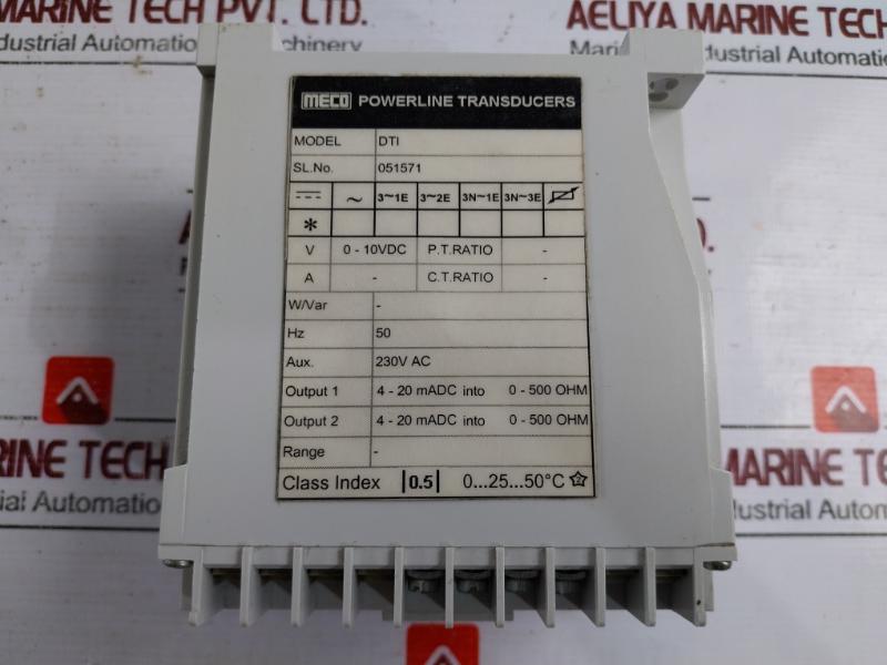 Meco Dti Dc Isolation Transducer 0-10Vdc 4-20Madc 50 Hz