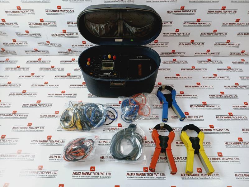 Meco Energy Auditor Power Quality Analyzer Set 230V Ac Input 500A/5A