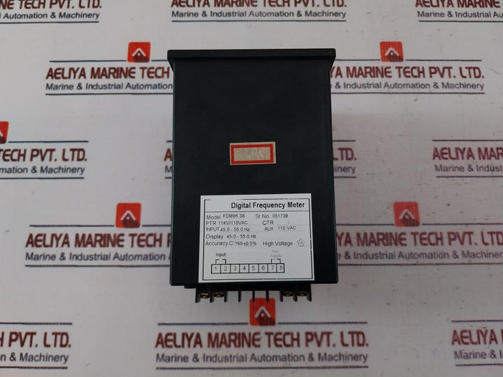 Meco Fdm96 3b Digital Frequency Meter 45.0-55.0hz