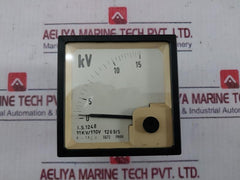 Meco I.S.1248 Voltmeter 0-15 Kv 11Kv/110V 1269/5