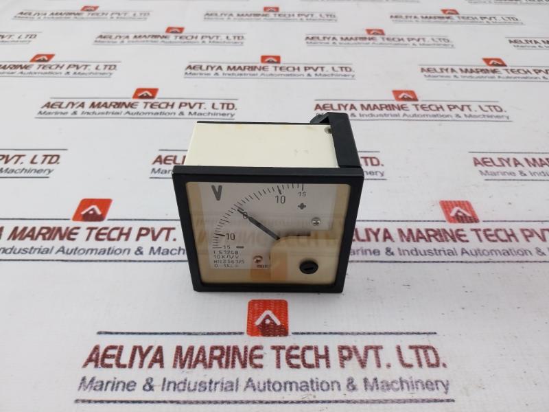 Meco M72 Analog Voltmeter 2561/5 Is 1248