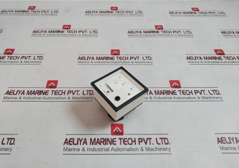 Meco M72 Mc Din Panel Analog Voltmeter 0-1Ma/3D Dc 101819 0-6V