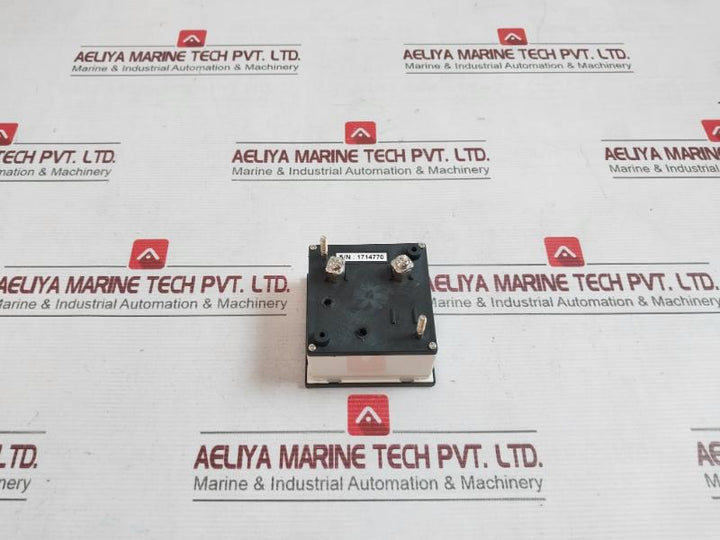 Meco M72 Mc Din Panel Analog Voltmeter 0-1Ma/3D Dc 101819 0-6V