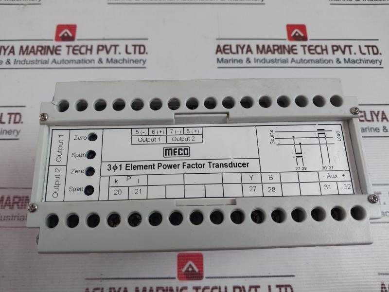 Meco Pft31 Element Power Factor Transducer 110Vac 11Kv/110Vac