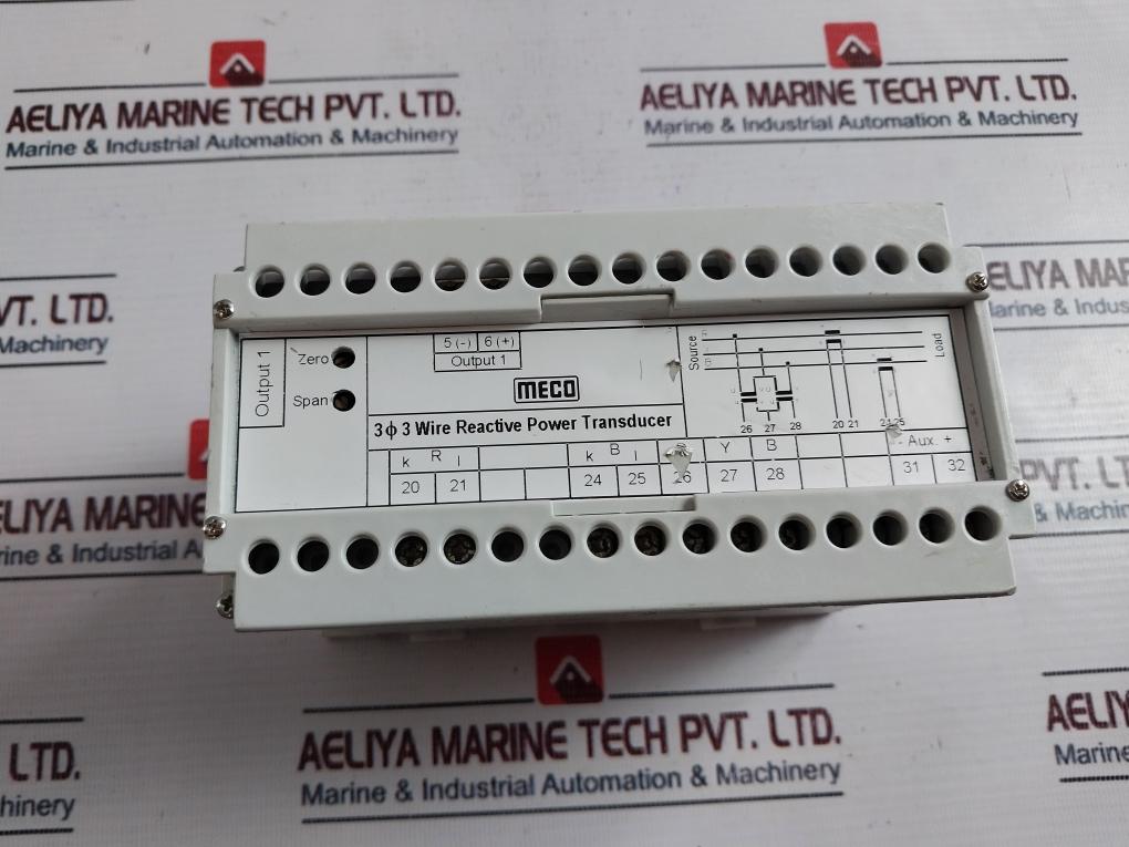Meco Rpt33 Reactive Powerline Transducer 0-2.21 Mvar