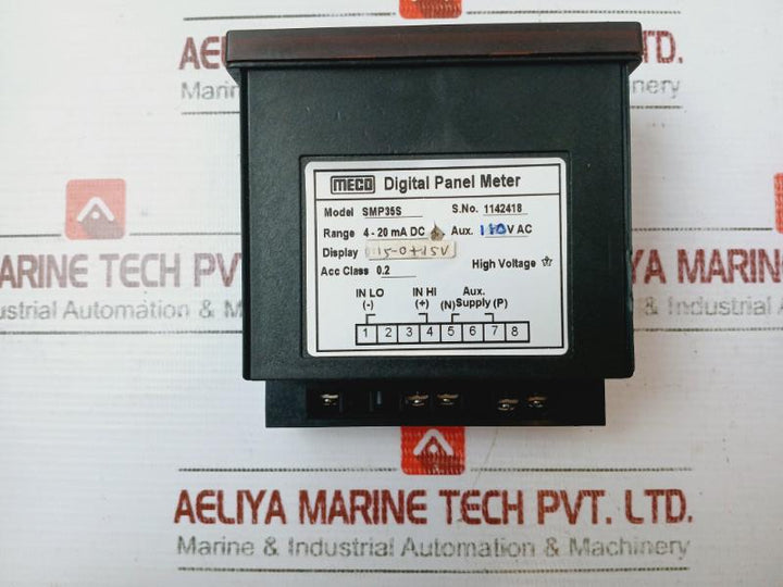 Meco Smp35S Digital Panel Meter 4-20 Ma Dc 110V Ac