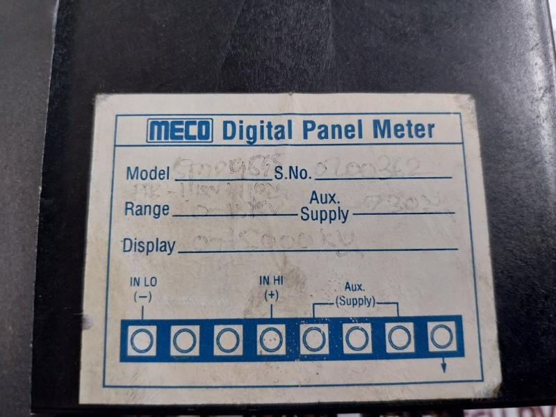 Meco Smp9645 Digital Panel Meter P5K-11Kv/110V 0-15 Kv