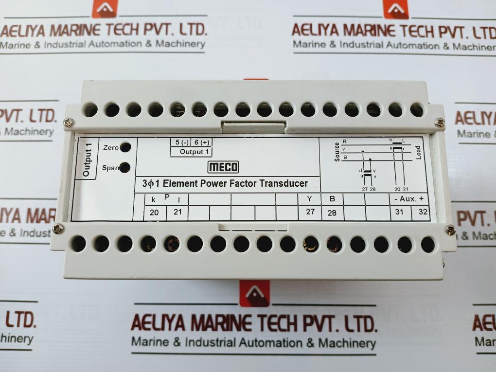 Meco Smppf3531 Element Power Factor Transducer 110Vac