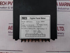 Meco Smpv4533 Digital Panel Meter 4-12-20 Ma Dc