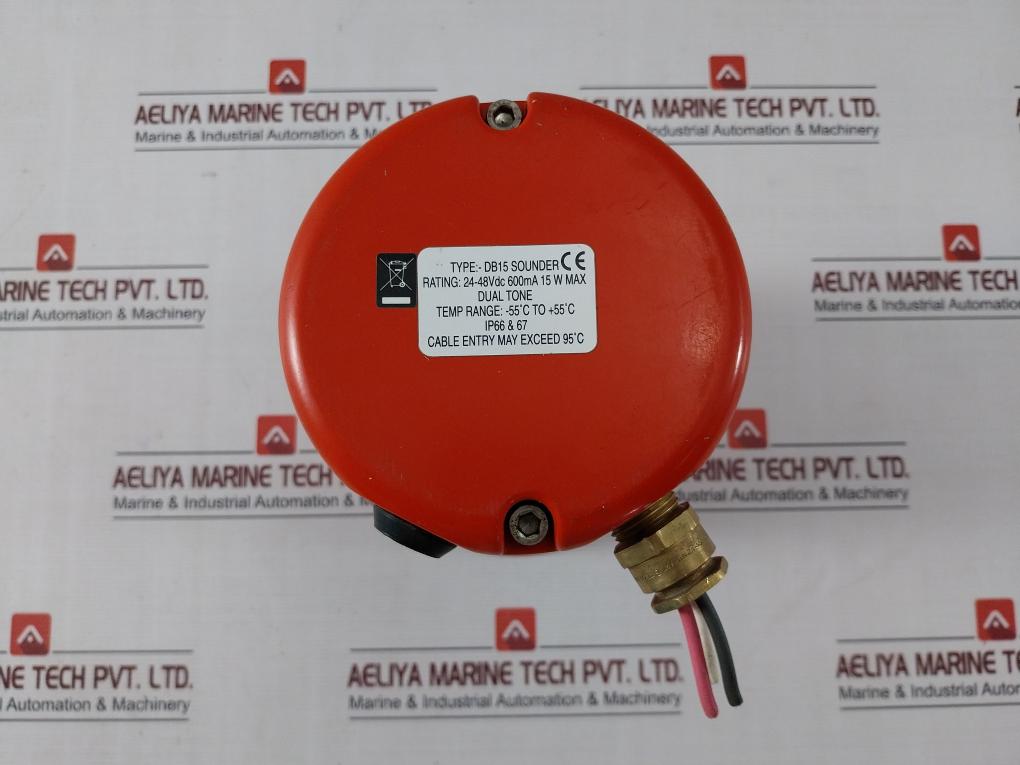 Medc Db15 Sounder 24-48Vdc 600Ma 15W Max -55C To +55C
