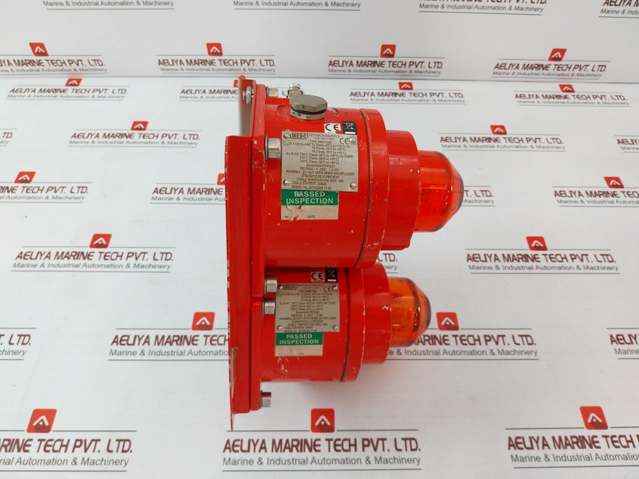 Medc Sm87Hxb Xenon Beacon Range Baseefa03Atex0222 24V Dc 0.393A