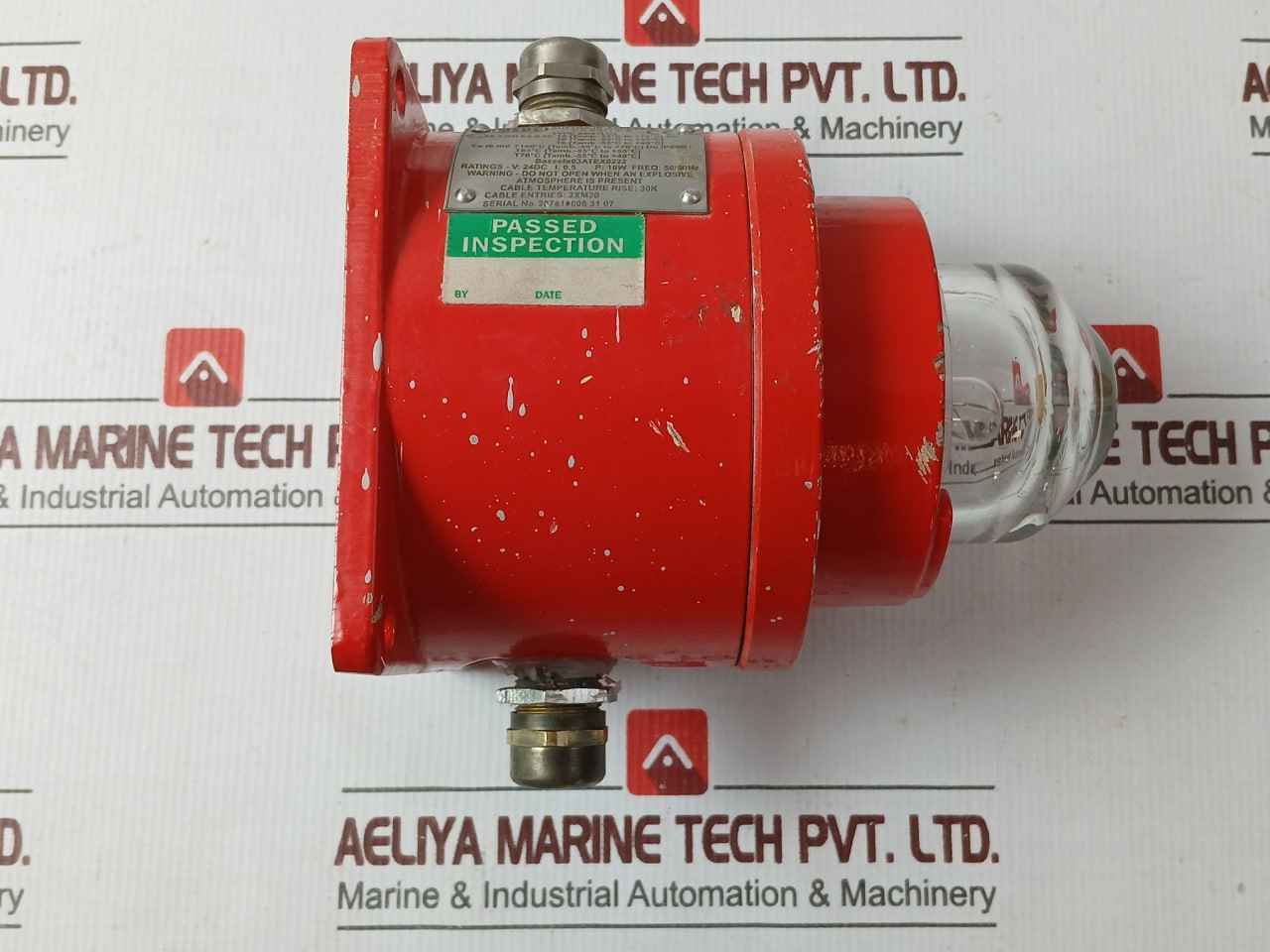 Medc Sm87Lu3 Eaton Explosion Proof Hazardous Area Signal Lamp 24Vdc 10W