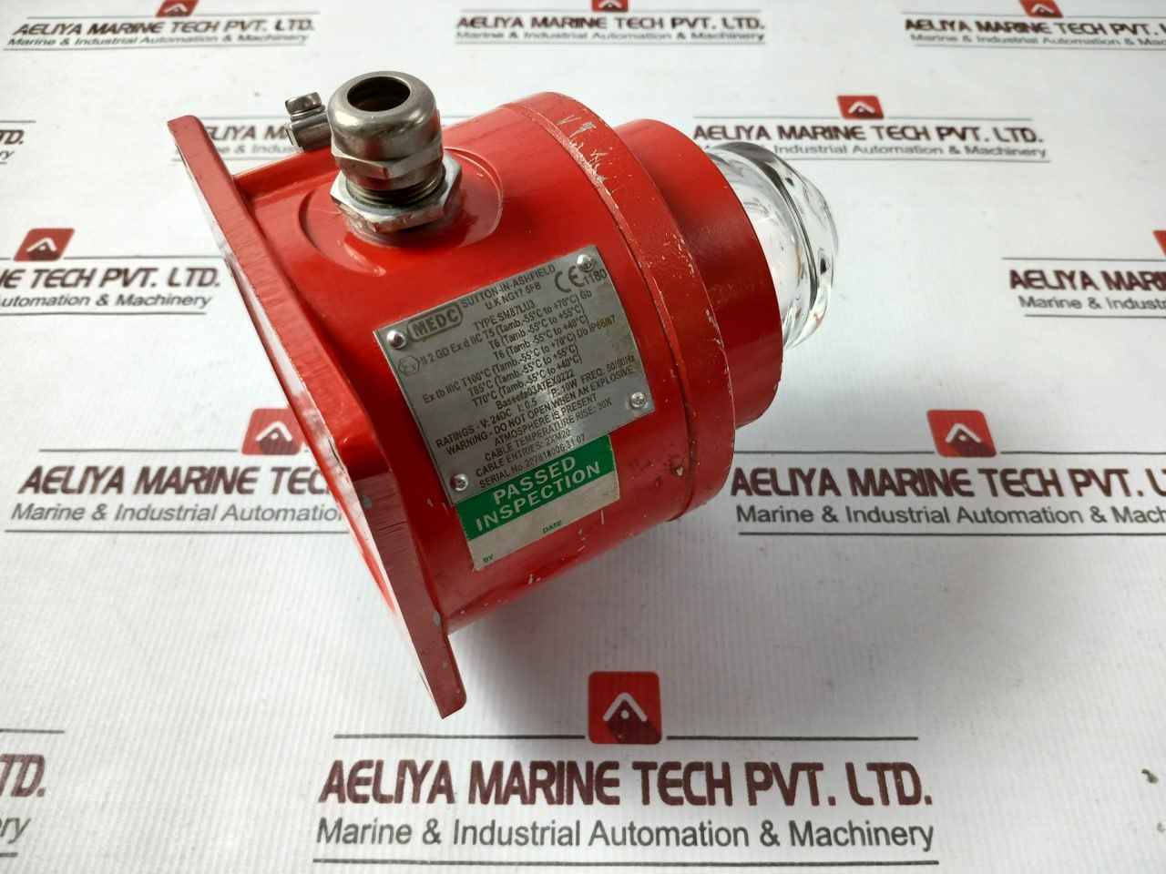 Medc Sm87Lu3 Eaton Explosion Proof Hazardous Area Signal Lamp 24Vdc 10W