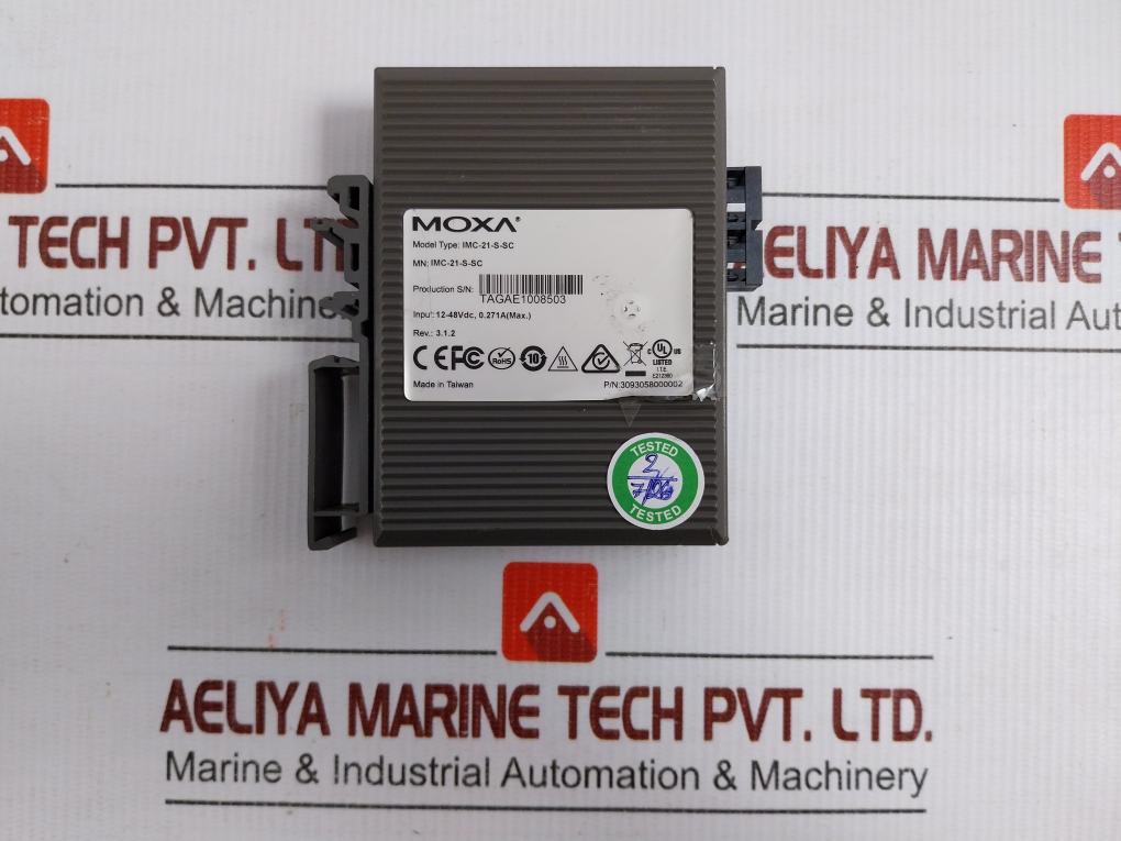 Media-Converter-12-48vdc-By-Moxa-Imc-21-S-Sc-6