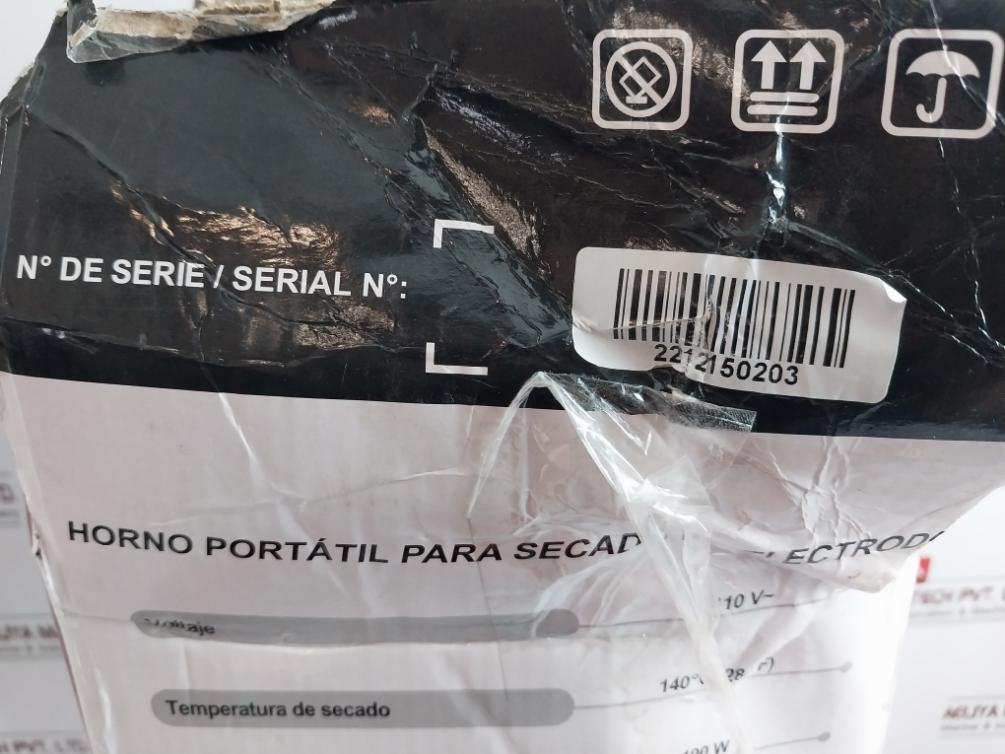 Mega Force Rf57333 Portable Electrode Drying Oven 10K 110V 50/60Hz 190W 109.16Wh