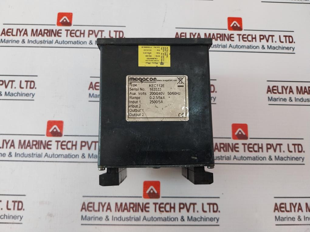 Megacon Kec112E, 3 Phase Overcurrent Guard 200/240V 50/60Hz