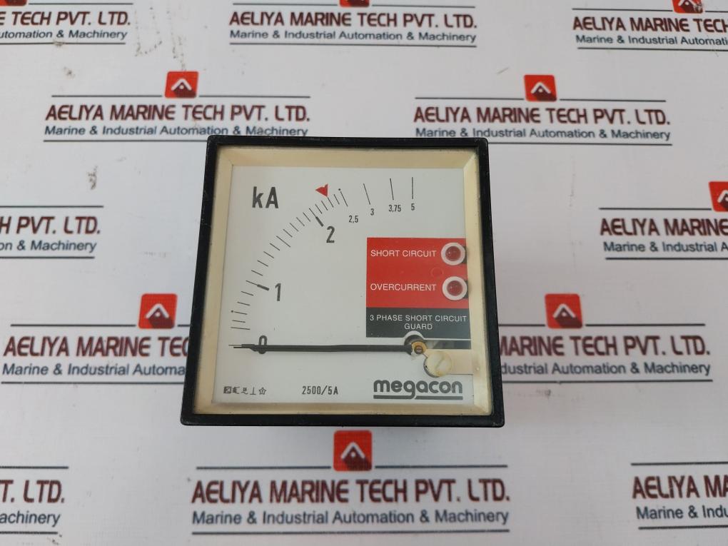 Megacon Kec115A 3 Phase Short Circuit Guard 0-2.5/5 Ka, 50/60Hz