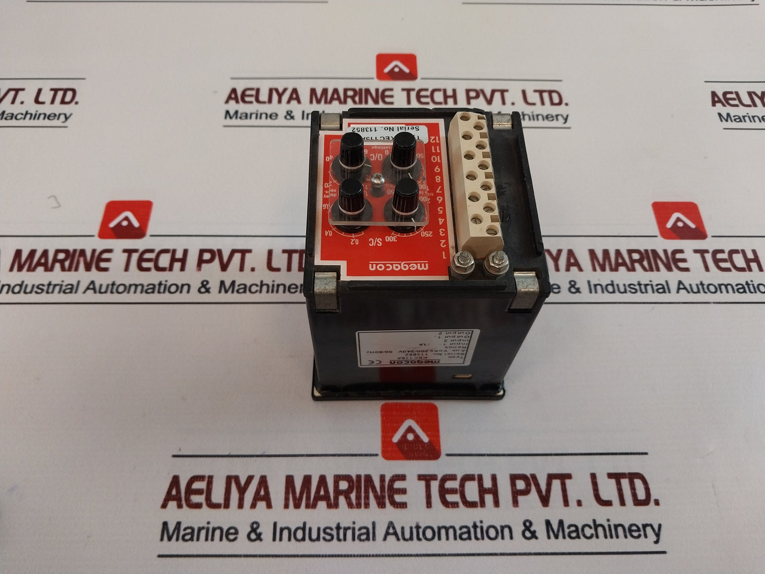 Megacon Kec115A 3 Phase Short Circuit Guard Meter 200/240V 50/60Hz