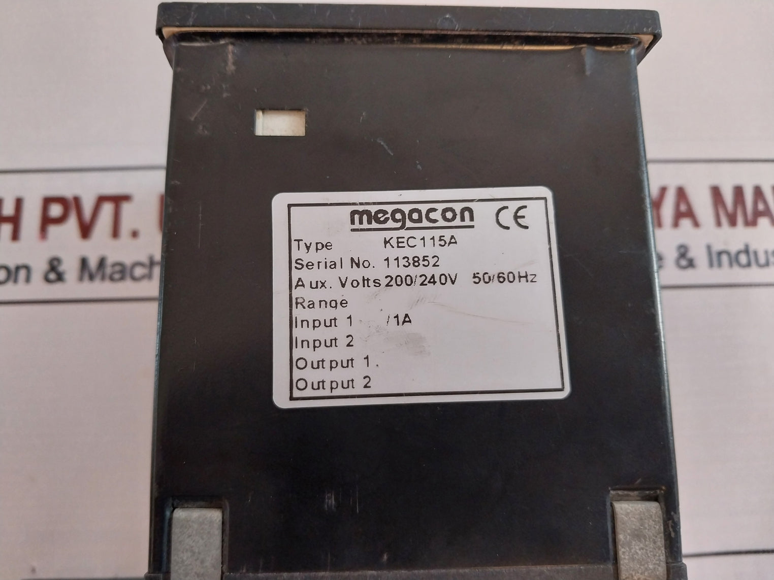 Megacon Kec115A 3 Phase Short Circuit Guard Meter 200/240V 50/60Hz