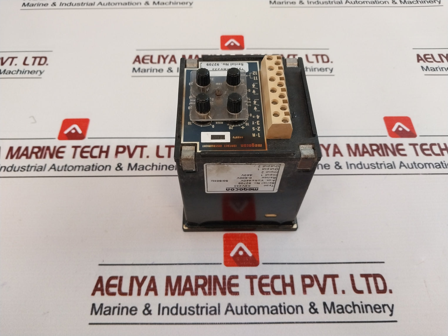 Megacon Kec115A 3 Phase Voltage Guard Meter Kev233