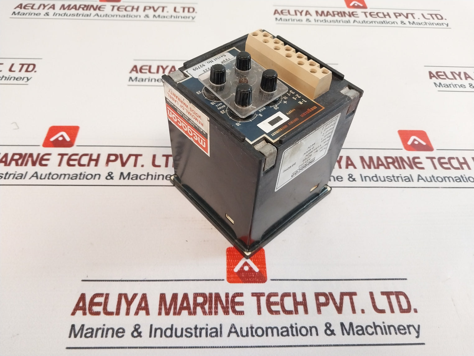 Megacon Kec115A 3 Phase Voltage Guard Meter Kev233