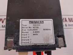Megacon Kec115A 3 Phase Voltage Guard Meter Kev233