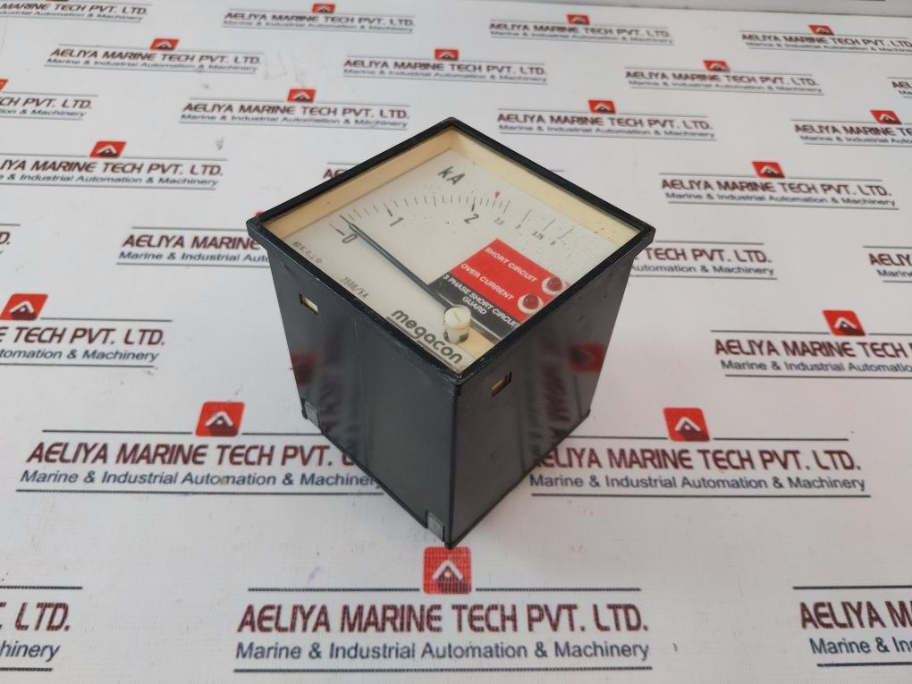 Megacon Kec115A, 3 Phase Short Circuit Guard Meter 200/240V 50/60Hz