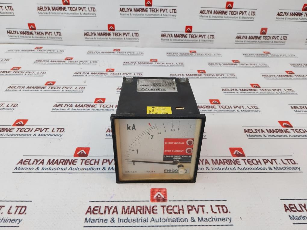 Megacon Kec115A, 3 Phase Short Circuit Guard Meter 200/240V 50/60Hz