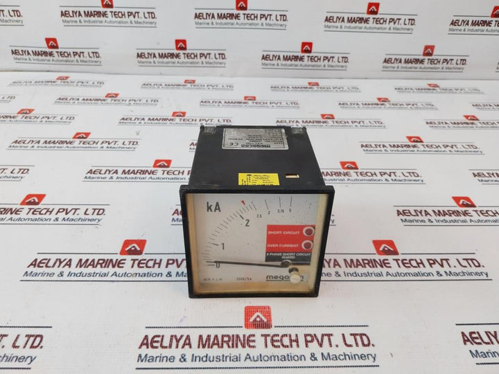Megacon Kec115A, 3 Phase Short Circuit Guard Meter 200/240V 50/60Hz