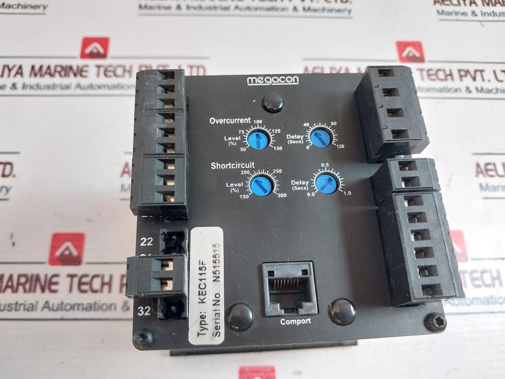 Megacon Kec115F Short Circuit And Over Current Guard 0-3/6Ka, 200-240Vac