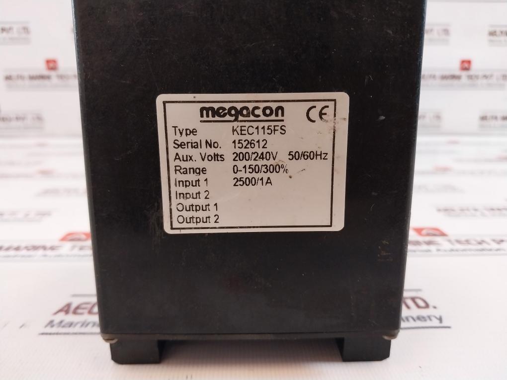 Megacon Kec115Fs 3 Phase Short Circuit Guard 200/240V 50/60Hz