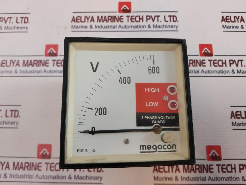 Megacon Kev233 3 Phase Voltage Guard 0-600V
