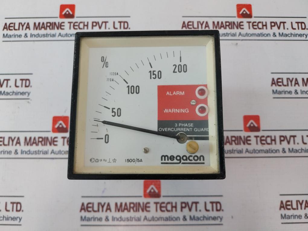 Megacon Kpc115E, 3 Phase Overcurrent Guard 200/240V