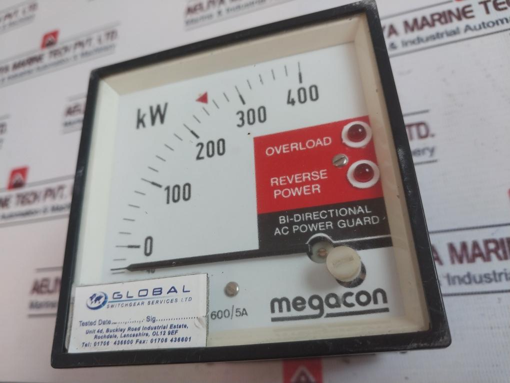 Megacon Kpw171B Reverse Power Overload Protection Output Relay 440V