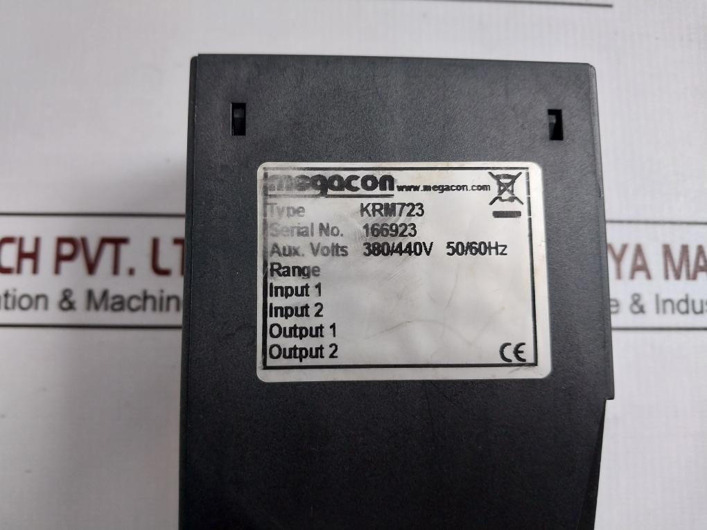 Megacon Krm723 Phase Failure Relay 380/440V 50/60Hz