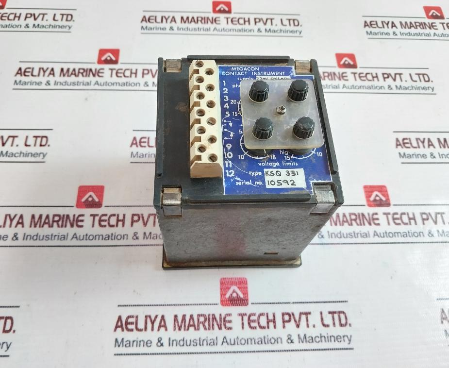 Megacon Ksq 331 Synchronising Relay 220V 50/60Hz