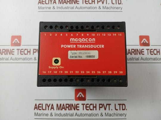 Megacon Mc2W3C Power Transducer 0-2857.9Kw 200/240V 50/60Hz