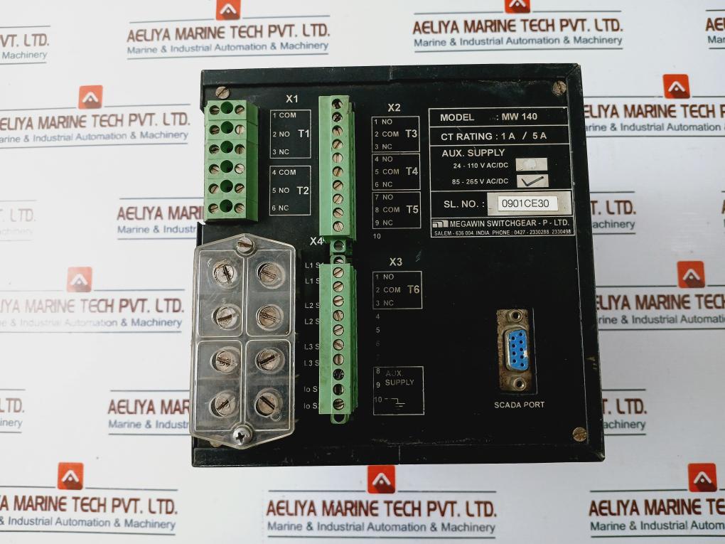 Megawin Mw140 Numerical Over Current And Earth Fault Relay 1A/5A 85-265V Ac/Dc