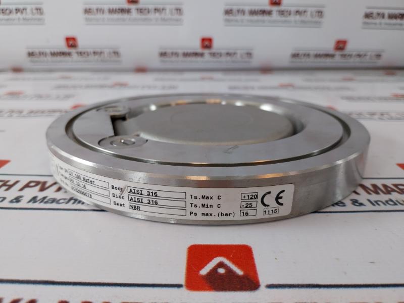 Mei Valvole Industriali Cv 100 Wafer Clapet Valve Dn 100 Aisi 316 Body