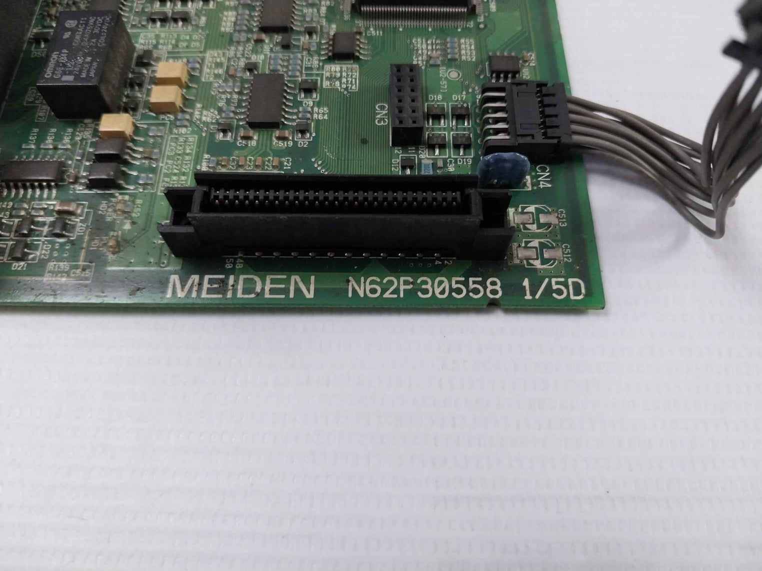 Meiden N62P30558 Printed Circuit Board 94V-0 Nptf-cpfa-1-01-4-0