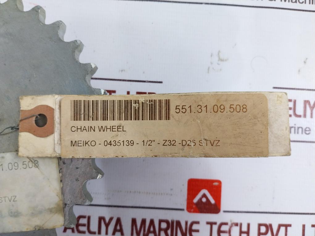 Meiko 0435139 Chain Wheel 1/2 -z32-d25 Stvz