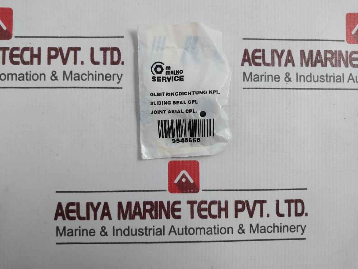 Meiko 9548658 Axial Face Sliding Seal Complete For Pump