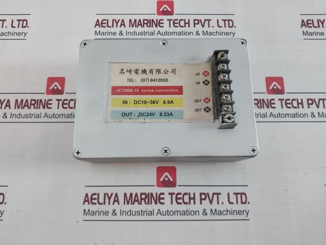 Meisaki Electric Jc100B-18 Dc-dc Converter