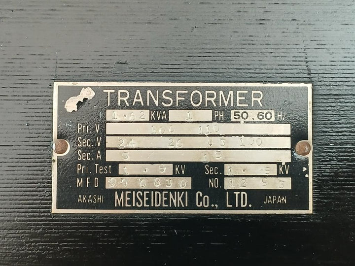 Meiseidenki 1.62 Kva 1 Ph
