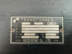 Meiseidenki 1.62 Kva 1 Ph