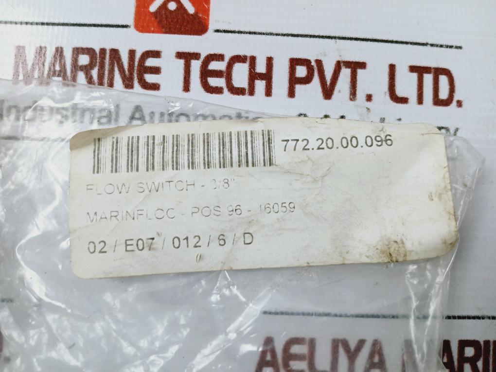Meister Sg15X50 Flow Switch Rvo/U-2/2 G 1/2 Max: 230V 3A 60Va, 01Xm2002Xg15S